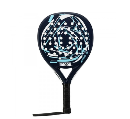 Raquette de padel en fibre de carbone