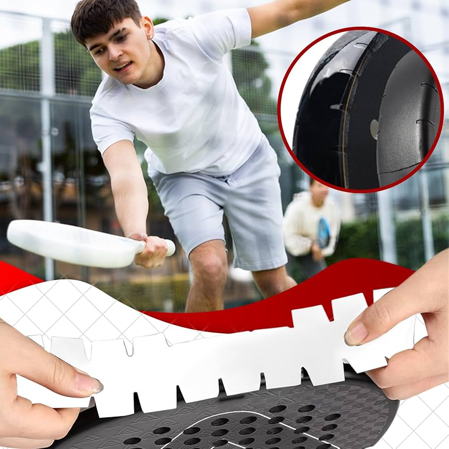Bande de protection pour raquette de padel